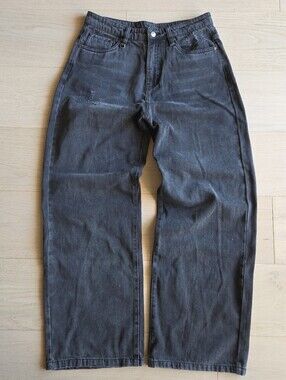 Drmers club baggy jeans in black